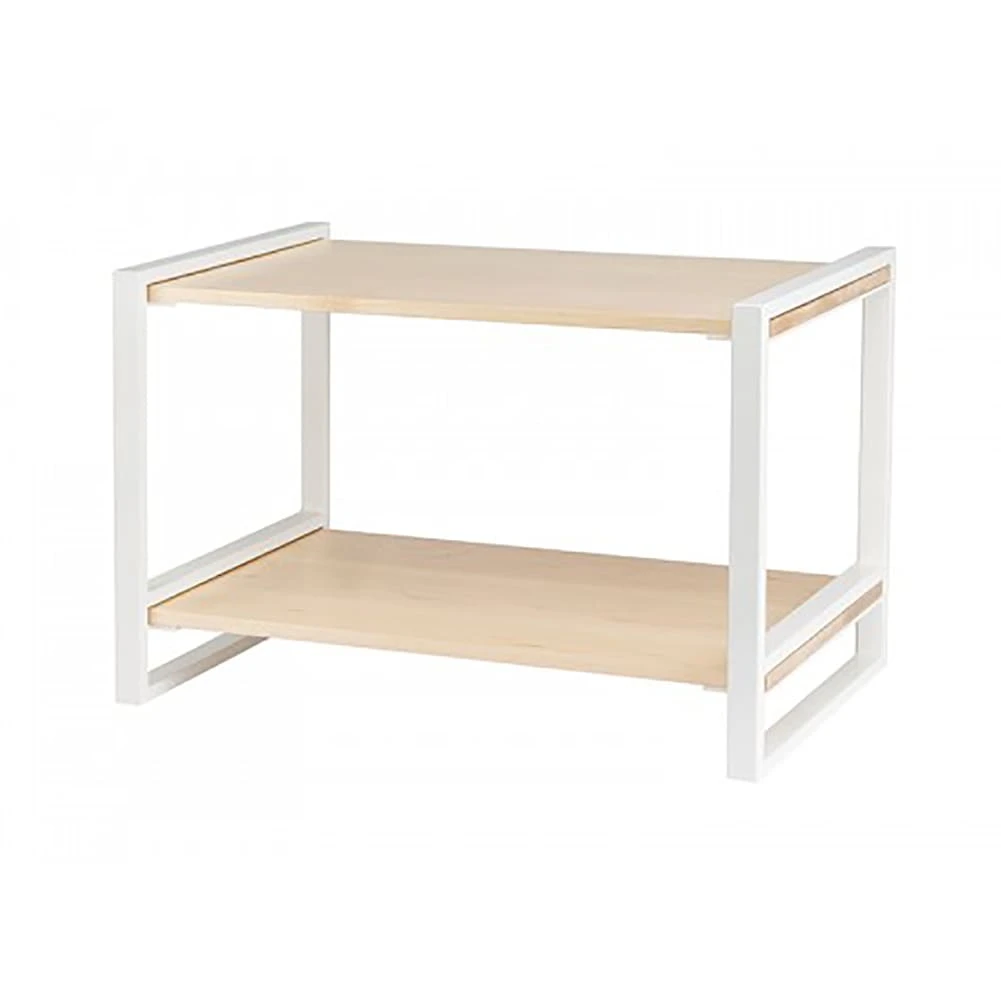 Cal-Mil 22356-2-15 Blonde 13.25" X 22" X 14.5" 2-Tier Riser 3 Cal-Mil 22356-2-15 Blonde 13.25" X 22" X 14.5" 2-Tier Riser