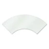 Eastern Tabletop 02508AC Clear 25" X 8" Acrylic Quarter Cirlce Shelf -CARLISLE SHOP 6103953