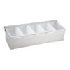 Winco CDP-5 5 Compartment Condiment Holder With S/S Base -CARLISLE SHOP 6104837