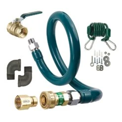 Krowne Metal M5048K 68K Btu 1/2 X 48" Gas Hose Connection Kit