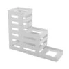G.E.T. MTS-36-W White Curator 3 Tier Condiment Stand -CARLISLE SHOP 6105930