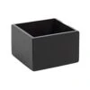 FOH BHO138BKB23 Black Bamboo 3.75 In Square Napkin Holder - 12 / CS -CARLISLE SHOP 6105954