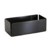 FOH TSH001BKS93 Matte Black S/S Sugar Packet Holder - 12 / CS -CARLISLE SHOP 6105955