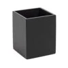 FOH BHO086BKB22 Black Bamboo 3-3/4" Square Napkin Holder - 6 / CS -CARLISLE SHOP 6105976