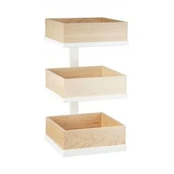 Cal-Mil 22320-15 Blonde Merchandise Stand Fits 12 X 12" Boxes