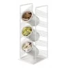Cal-Mil 4105-15 Portland White Vertical Cylinder Display -CARLISLE SHOP 6106448