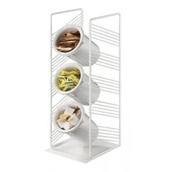 Cal-Mil 4105-15 Portland White Vertical Cylinder Display