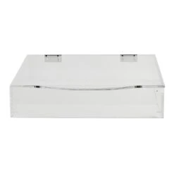 D.W. Haber DWFB14CVRH Acrylic 14" Hinged Lid For Fusion Buffet