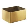 American Metalcraft GSPH4 S/S Sugar Packet Holder With Gold Finish -CARLISLE SHOP 6106939