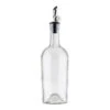 TableCraft 10379 17.5 Ounce Glass Bottle With S/S Pourer - 12 / CS