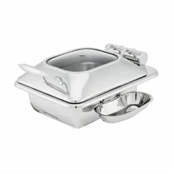 Walco WLWI35UGT Idol 4 Quart Chafer Body With Glass Top Lid