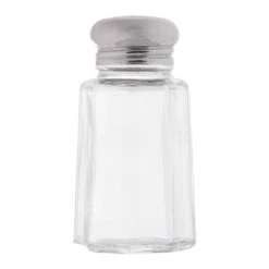 TableCraft 150S&P-2 Paneled 1 Oz Salt/Pepper Shaker W/ S/S Top - Dozen