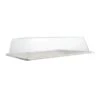 Fineline Setting 42RCL127 12 X 7 Clear Dome Lid With Vent - 120 / CS 2 Fineline Setting 42RCL127 12 X 7 Clear Dome Lid With Vent - 120 / CS -CARLISLE SHOP 6107344