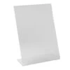 Dalebrook TC196 Acrylic Angled 8" X 11" Sign Holder -CARLISLE SHOP 6107530