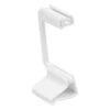 Dalebrook TK30050C White 2 In. Arm Card Holder W/ Clamp Base - 10 / PK -CARLISLE SHOP 6107548