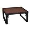 Spring U.S.A. SK9431 Industrial Wood 9.25 X 9.25 X 6 Riser W/ Black Legs