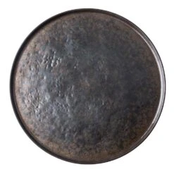 TableCraft 123519BR Lunara Brown 18" Melamine Platter