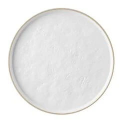 TableCraft 123515W Europa White 10.75" Melamine Platter