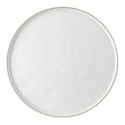 TableCraft 123519W Europa White 18" Melamine Platter