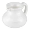 G.E.T. CM-302-PC-W White Polycarbonate 6 Ounce Creamer - 24 / CS -CARLISLE SHOP 6108644
