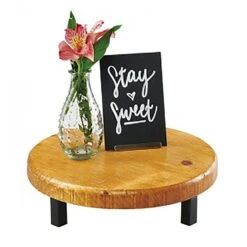 Cal-Mil 22050-3-99 Madera Pine Round 12 X 3 Display Riser