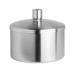 Steelite 7347MW143 Royce S/S Sugar Bowl With Cover - 24 / CS