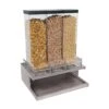 Cal-Mil 3434-110 3-Section Cereal Dispenser With Portion Lever 2 Cal-Mil 3434-110 3-Section Cereal Dispenser With Portion Lever -CARLISLE SHOP 6108992
