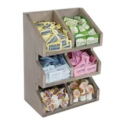 Cal-Mil 2054-110 Aspen Gray 7 X 11 X 16 Condiment Holder