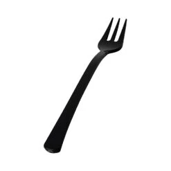 Fineline Setting 6500-BK Black Temptations Tines 4 In Tasting Fork - 960 / CS