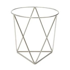 American Metalcraft RGS7 S/S Geometric 7" Stand/Riser