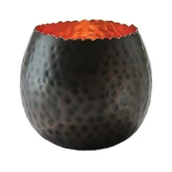 Hollowick 4150 Copper Votive 3.5 X 4" Cauldron Lamp