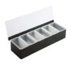 American Metalcraft CDB6 6-Comp. Condiment Holder W/ S/S Housing -CARLISLE SHOP 6109990