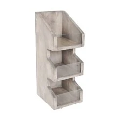 Cal-Mil 2053-110 Aspen 3-Tier Condiment Holder