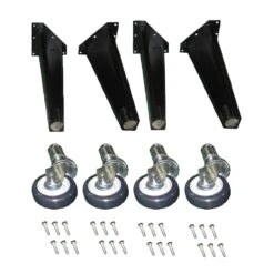 Vulcan LEGSET-CST/PT 4-Pc. Leg Set With Casters For Single Deck Ovens
