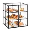 Cal-Mil 22021-13 Monterey Double Door 3-Tier 21 X 18.25" Case -CARLISLE SHOP 6110403