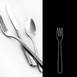 Varick 5706SX025 Estate 5-3/8" Cocktail Fork - Dozen