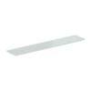 D.W. Haber DWFBGL3607 Fusion 36" X 7" Glass Riser Shelf
