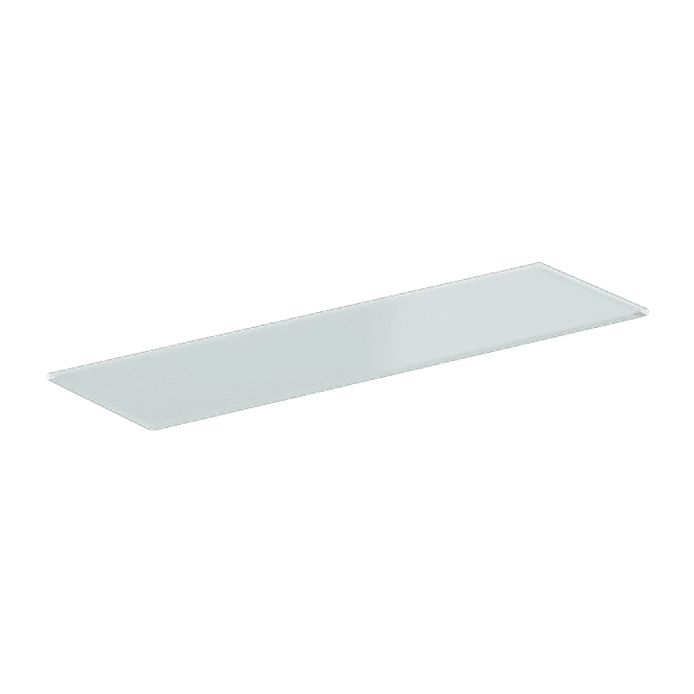 D.W. Haber DWFBGL3611 Fusion 36" X 7" Glass Riser Shelf
