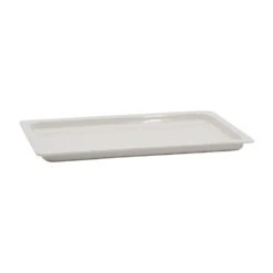 Eastern Tabletop EB15209 White 21.7" X 13.8" Shallow Dish
