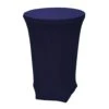 Snap Drape CN420CT3042011 Navy Round 30 X 42" Contour Cover