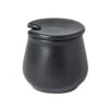 Costa Nova / Casafina RTX081-ARD Ardosia Black 6 Oz. Sugar Bowl -CARLISLE SHOP 6111476