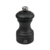 Peugeot 39516 Bistro Matte Black Beechwood 4" Salt Mill