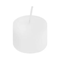 Hollowick FWV10W-288 White 10 Hr Food Warmer Votive Candle - 288 / CS