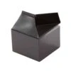American Metalcraft MCB300 Satin Black S/S 3 Ounce Milk Carton Creamer