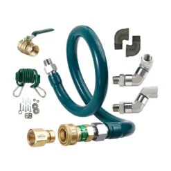 Krowne Metal M7560K10 158K Btu 0.75 X 60" Gas Hose Connection Kit