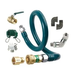 Krowne Metal M7560K9 158K Btu 0.75 X 60" Gas Hose Connection Kit