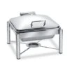 Eastern Tabletop 3954/S Pillard 4 Star Square S/S 6 Quart Chafing Dish 2 Eastern Tabletop 3954/S Pillard 4 Star Square S/S 6 Quart Chafing Dish -CARLISLE SHOP 6113012