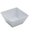 American Metalcraft MELSQ73 White Melamine 58 Oz Square Bowl