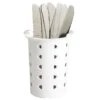 Cambro FWC56148 Camrack White Plastic Flatware Cylinder - 12 / CS -CARLISLE SHOP 729823