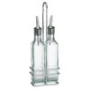 TableCraft H9085N Prima 8.5 Oz. 2-Bottle Cruet Set With Rack 1 TableCraft H9085N Prima 8.5 Oz. 2-Bottle Cruet Set With Rack -CARLISLE SHOP 824122